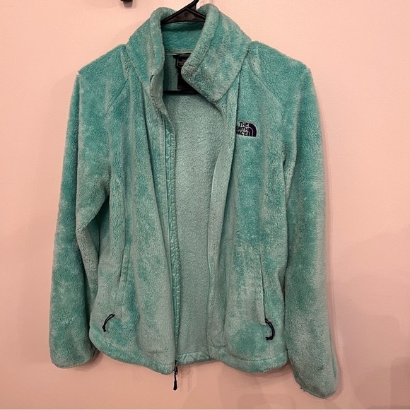 The North Face Osito jacket Teal Fuzzy S - Picture 2 of 7
